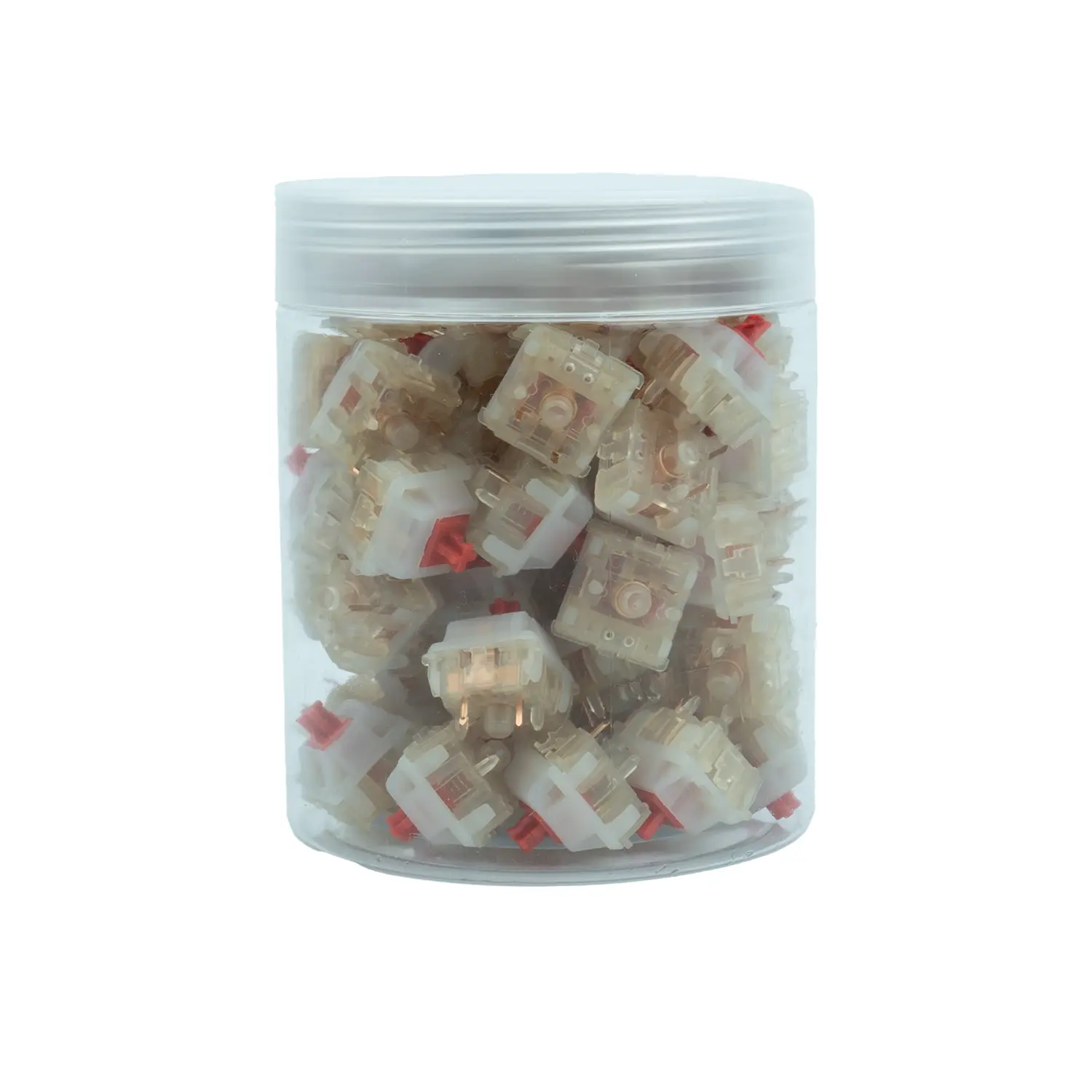 Gateron Cream Soda Switch Linear （85個） Gateron Cream Soda Switch – Long Pole Linear with Milky Top & Ink