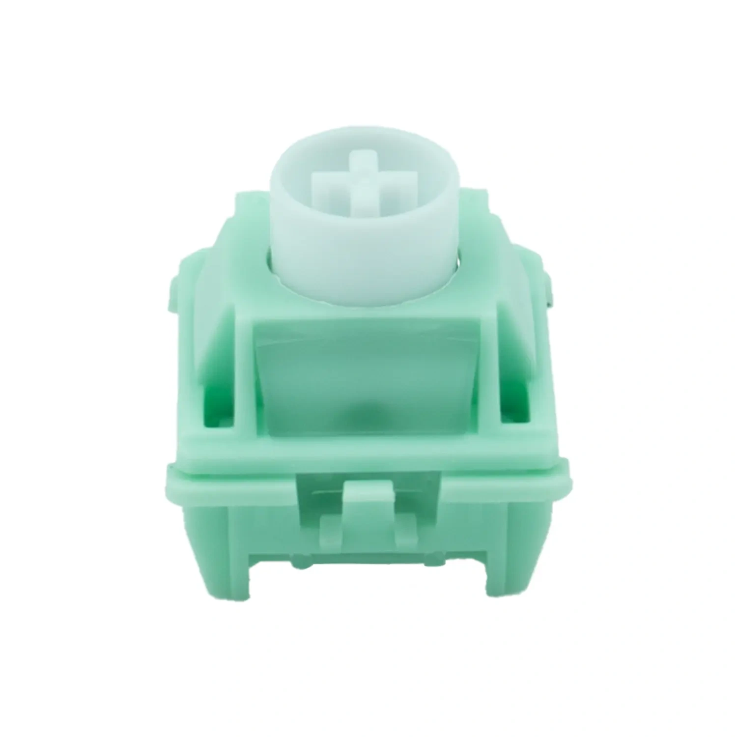 Silent magnetic switch for Hall Effect keyboards