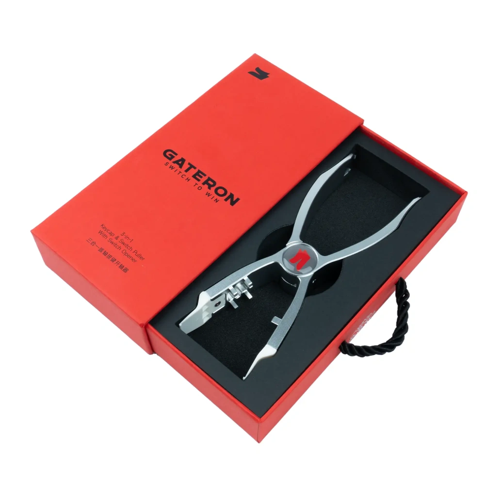 GATERON 3-in-1 Customization Tool - Keycap Puller, Switch Puller & Opener
