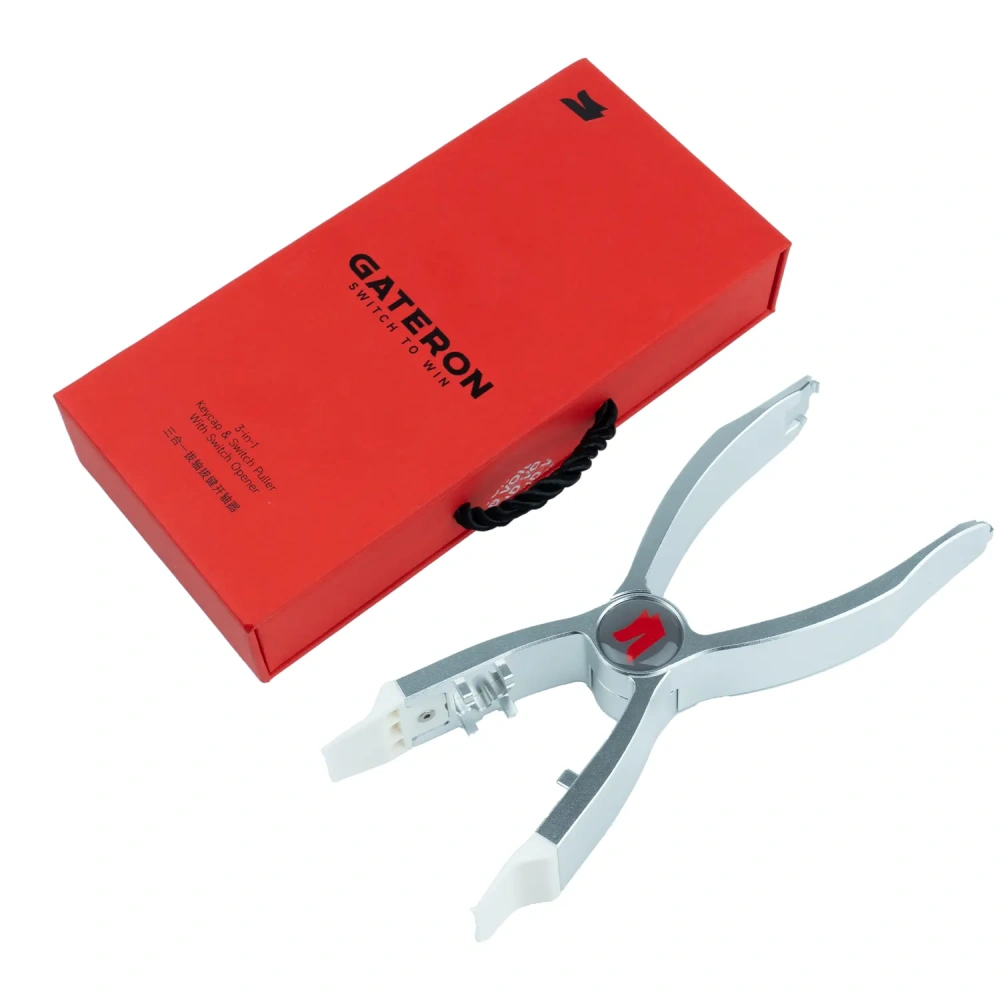 GATERON 3-in-1 Customization Tool - Keycap Puller, Switch Puller & Opener