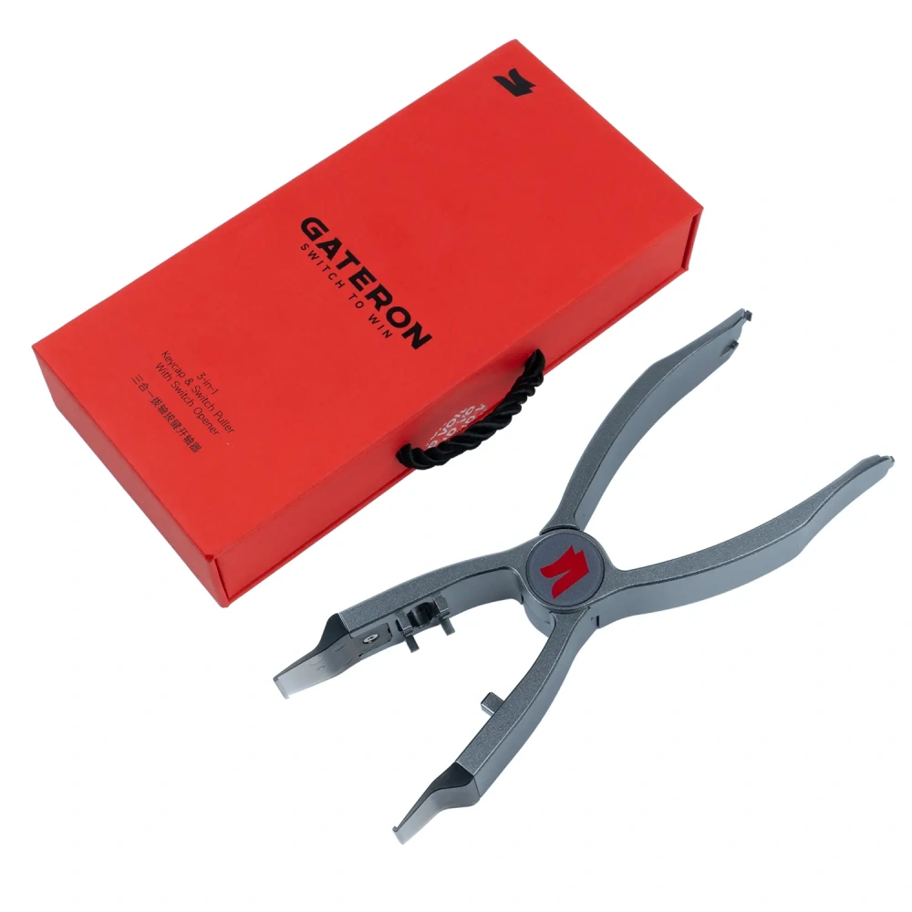 GATERON 3-in-1 Customization Tool - Keycap Puller, Switch Puller & Opener