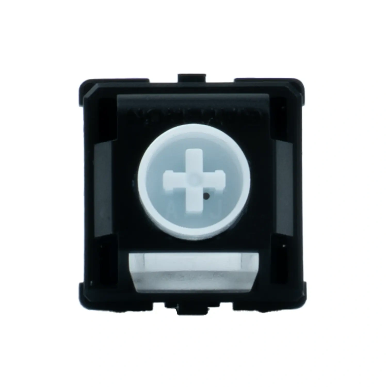 Linear magnetic keyboard switch side view