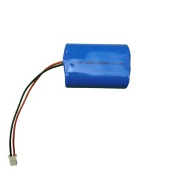 Rechargeable li-ion 18500 7.4V 1500mAh solar headlight lithium battery fire alarm battery