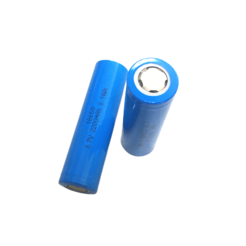 18650 lithium battery 3.7V 2200mAh rechargeable 18650 li-ion battery