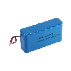 25.9V 5200mAh lithium battery pack 18650 7S2P 25.9V 5.2Ah li-ion battery pack for lifter