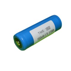 Factory wholesale 18500 li-ion batteries 3.7V 1500mAh solar rechargeable battery 18500