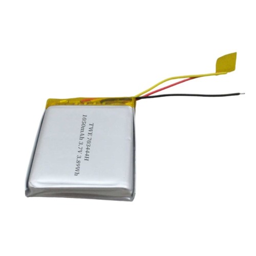 TWE 703444H 3.7V 1050mah rechargeable action camera battery