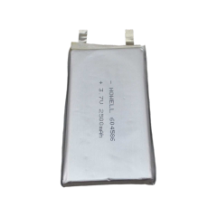 Flat lipo cell 604586 3.7V 2500mAh lithium-ion polymer battery