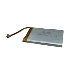 Lipo battery 503759 3.7V 1300mAh rechargeable lithium battery