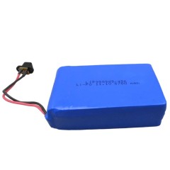 11.1V 5700mAh lithium polymer battery 3S1P lipo battery pack for alarm system