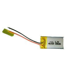 401425 3.7V 100mAh lithium polymer battery for bluetooth headset