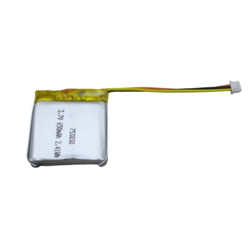 753030 3.7V 650mah lipo battery for IoT device