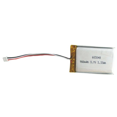 High temperature 603048 lithium battery 3.7V 900mAh li-ion polymer battery for GPS