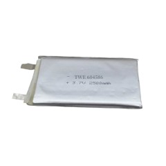 604586 3.7V 2500mAh rechargeable li-ion li-polymer cell