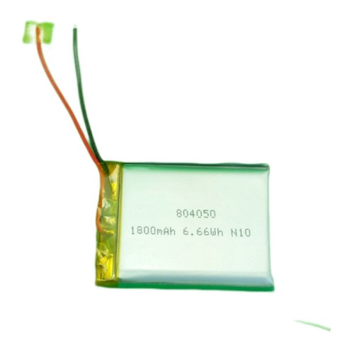 High quality rechargeable li-ion battery 804050 3.7v lipo battery 1800mah polymer lithium battery