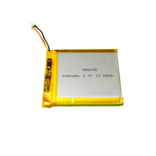 985056 3.7V 3400mAh 12.58Wh LiPo battery for monitor
