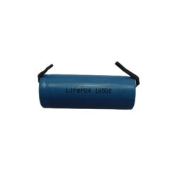 Rechargeable 3.2V li-ion battery 18500 lifepo4 cell with solder tab