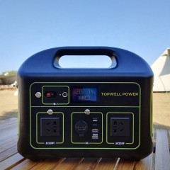 LiFePO4 portable power station 1000W outdoor backup lithium battery power supply