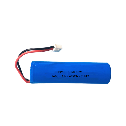 Rechargeable li-ion battery 3.7V 2600mAh for smart electric trash can