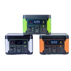 New style 500Wh 12.8V LiFePO4 battery backup 500W outdoor camping portable power station