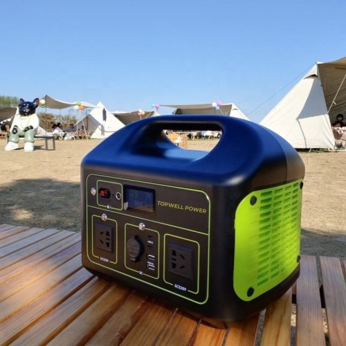 Wholesale solar generator 500W 1000W outdoor power bank portable solar power station LiFePO4 portable power station