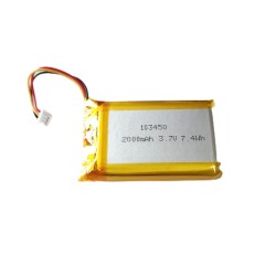 Smart Home Lithium Polymer Battery 103450 | 3.7V 2000mAh with IEC62133 Certification