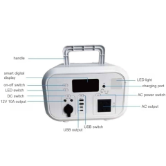 The Ultimate 600W Portable Power Station for Outdoor Enthusiasts - Reliable Power Supply for Camping and Emergencies