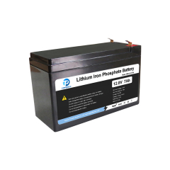 12V 7Ah LiFePO4 Deep Cycle Battery Outdoor Battery for for Ice Fishing, Kayaks, Fish Finders