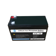 12V 7Ah LiFePO4 Deep Cycle Battery Outdoor Battery for for Ice Fishing, Kayaks, Fish Finders