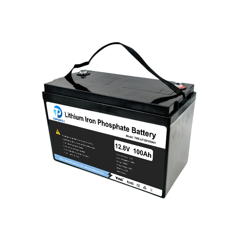 12V 100Ah LiFePO4 Battery Pack 12 Volt 100Ah Lithium Iron Phosphate Solar Street Lighting Battery RV Battery