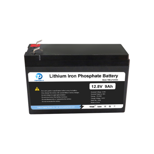 12.8V 9Ah LiFePO4 Battery Pack