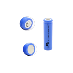Button Top Li-ion 14500 Rechargeable Cell 3.7V 800mAh 2.96Wh