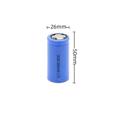 High Rate 20A 26500HP 3.7V 2000mAh Li-ion Battery