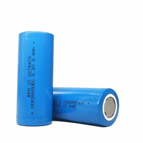 IFR26650-3400 3.2V 3.4Ah 26650 Lithium-ion Rechargeable Battery