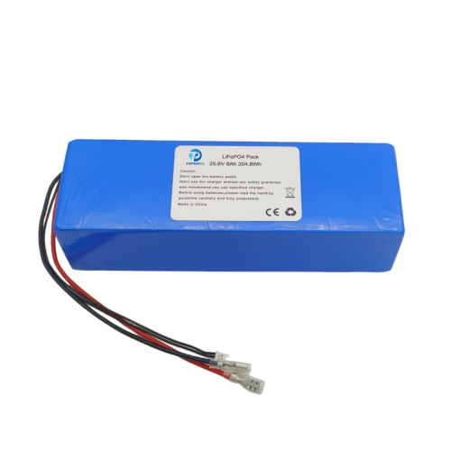Rechargeable 25.6V 8Ah LiFePO4 Battery for Solar Tracker
