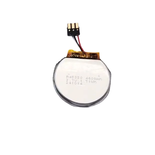 Φ35*T4.5mm R45350 3.7V 460mAh Round LiPo Battery with PCM