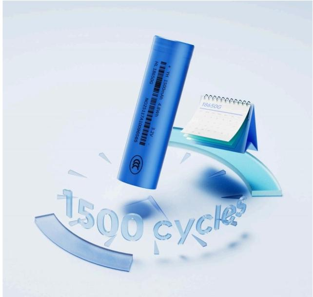 HL18650G 3.2V 1600mAh LiFePO4 wide temperature battery cell