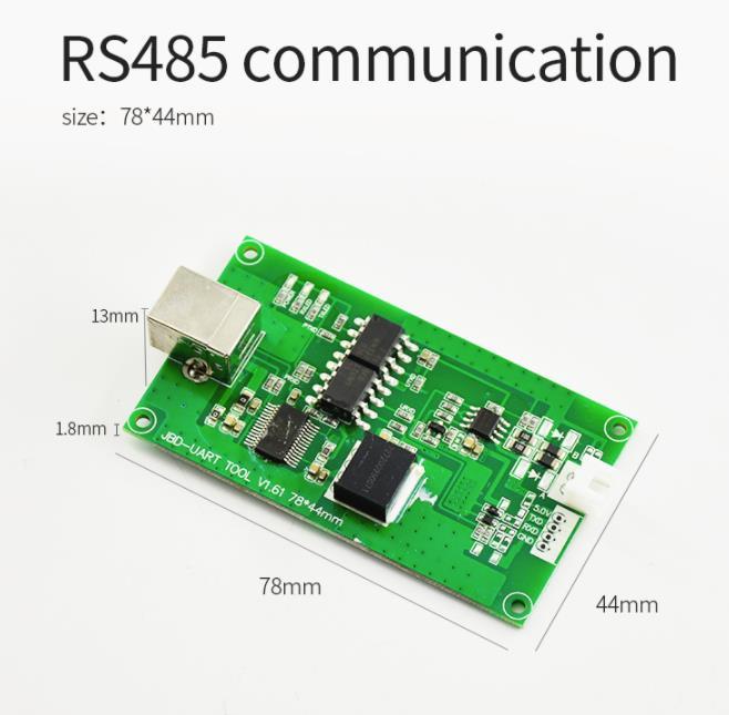 Accessories  Module UART RS485 Box For 3.7V 3.2V Lithium Battery Smart BMS 3S-20S With Communication Function