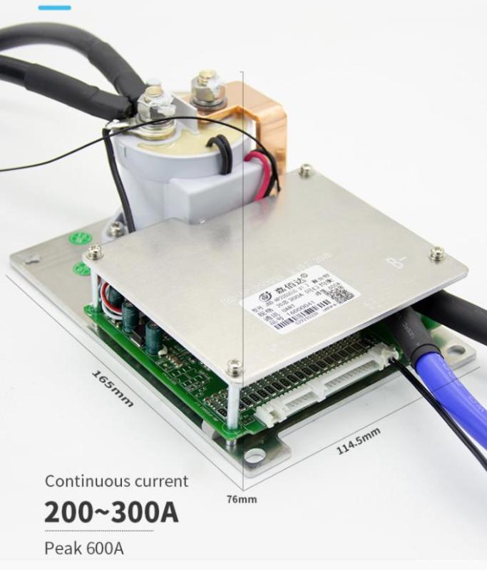 Smart BMS 300A 7S 8S 10S 12S 13S 14S 16S 17S 18S 20S With Bluetoth For Lifepo4 Li-ion Battery