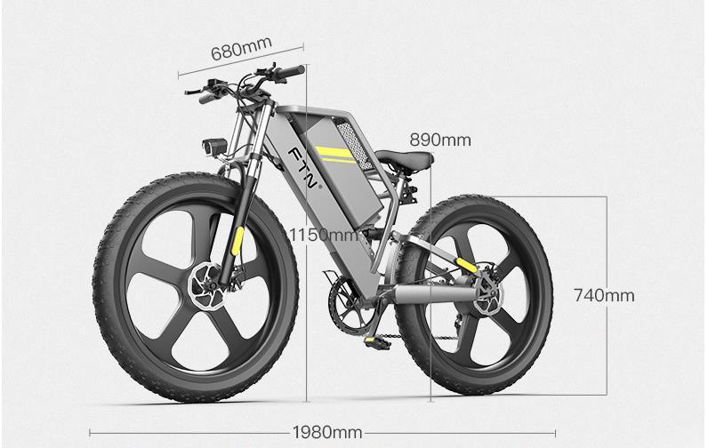 500W 26 Inch Fat Tire Cheapest Electric Bike European Warehous 15AH Battery Electric Bicycle