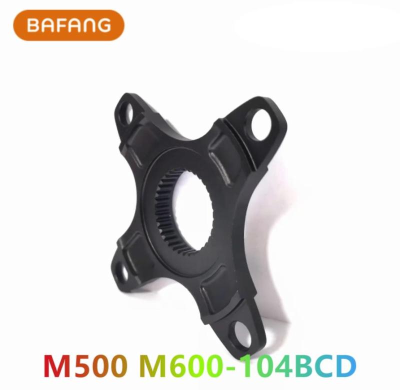 104 Crankset Adaptor for Bafang mid motor M500/M600/G520/G521Torque Motor 32T 34T 36T 38T 40T