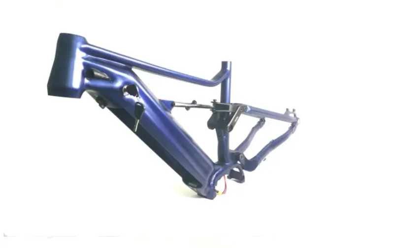 E-bike 2022 NEW Downhill Softtail Suspension Bike M500/M600/M620 Bafang Mid Motor Frame High strength aluminum alloy