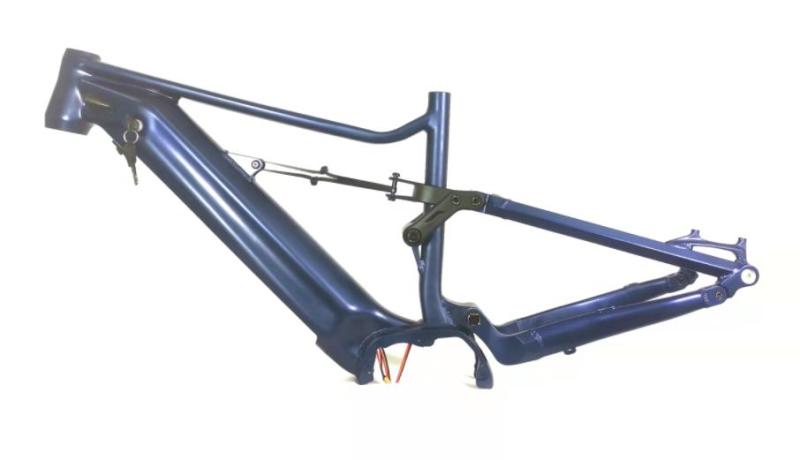 E-bike 2022 NEW Downhill Softtail Suspension Bike M500/M600/M620 Bafang Mid Motor Frame High strength aluminum alloy