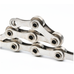 stainless steel double pitch hollow pin chain