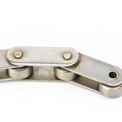 stainless steel double pitch hollow pin chain