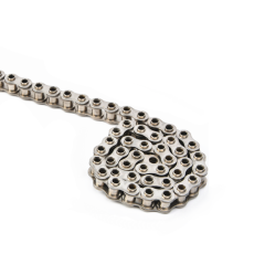 stainless steel double pitch hollow pin chain