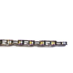 colourful biycycle chains