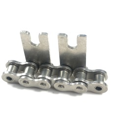 stainless steel conveyor chain with special attachment