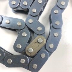 08A straight plates roller chains