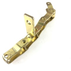 Heavy duty cranked-link chains